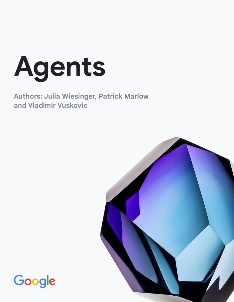 Первая страница whitepaper Agents by Google
