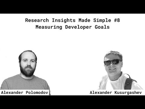 Measuring Developer Goals - YouTube cover